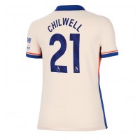 Fotballdrakt Dame Chelsea Ben Chilwell #21 Bortedrakt 2024-25 Kortermet